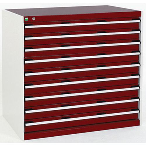 Bott 1 Armoire à Tiroirs Cubio - 1000x1050x650mm - Bott