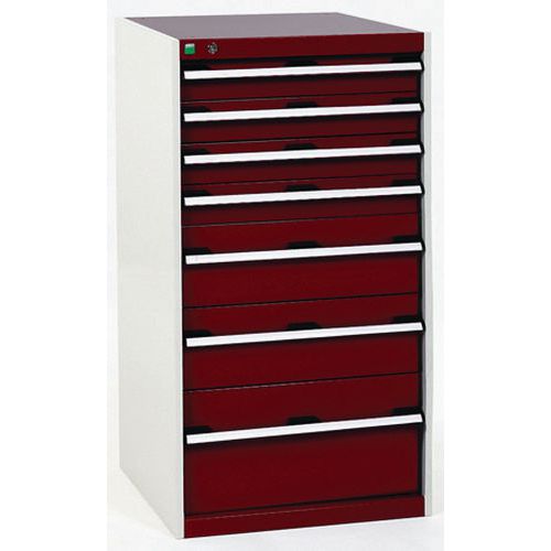 Bott 1 Armoire à Tiroirs Cubio - 1200x650x750mm - Bott