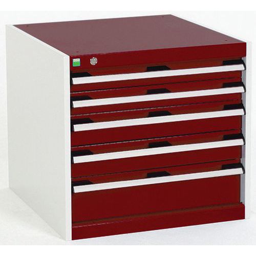 Bott 1 Armoire à Tiroirs Cubio - 600x650x750mm - Bott