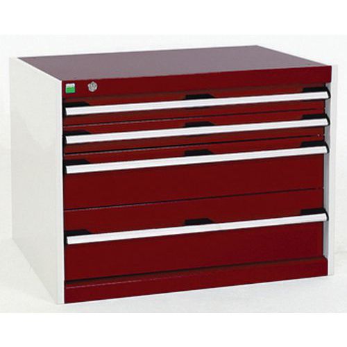 Bott 1 Armoire à Tiroirs Cubio - 600x800x750mm - Bott