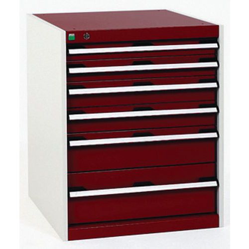 Bott 1 Armoire à Tiroirs Cubio - 800x650x750mm - Bott