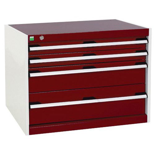 Bott 1 Armoire à Tiroirs Cubio - 600x800x650mm - Bott