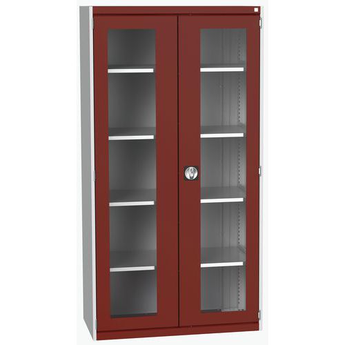 Bott 1 Armoire Lourde à Portes Transparentes Cubio_bott