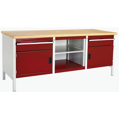 Bott 1 Etabli Fixe Monobloc Cubio_bott