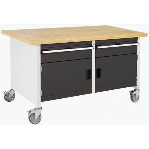 Bott 1 Établi Roulant Monobloc Avec Armoire Et Tiroirs_bott