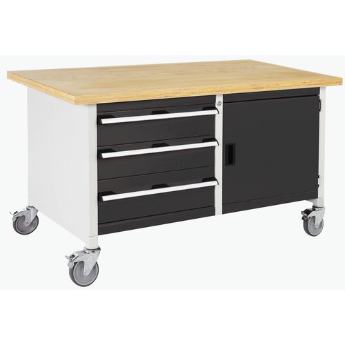 Bott 1 Établi Roulant Monobloc Avec Armoire Et Tiroirs_bott