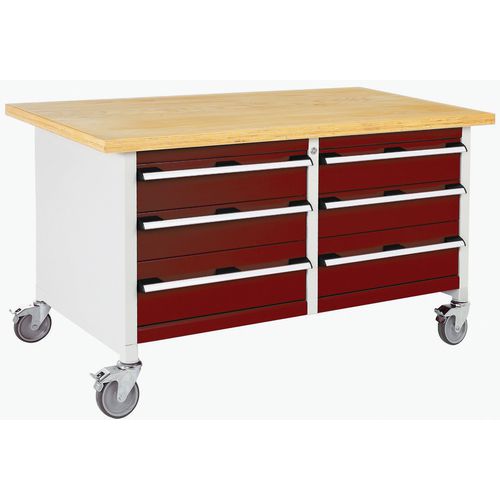 Bott 1 Établi Roulant Monobloc Avec Tiroirs_bott