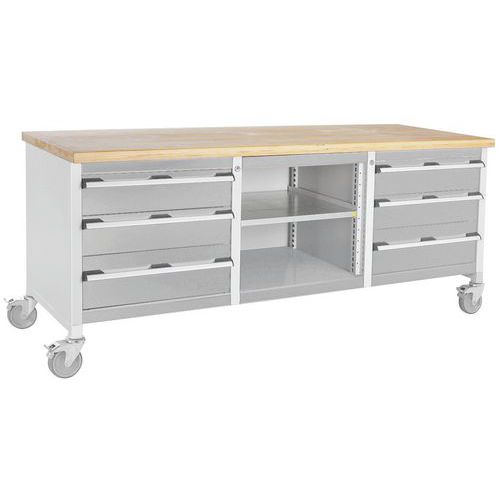 Bott 1 Etabli Roulant Monobloc Cubio_bott