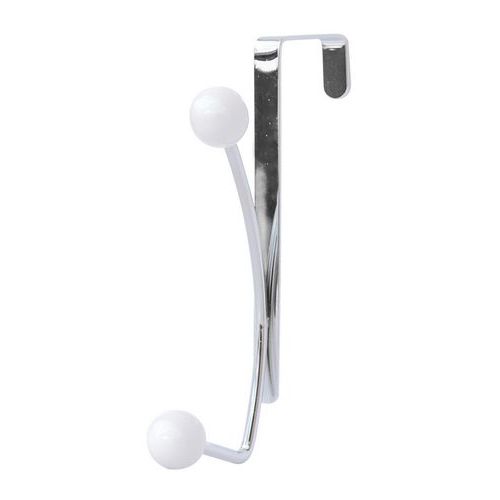 Patère De Porte Métal - 2 Têtes Plastique - Arvix