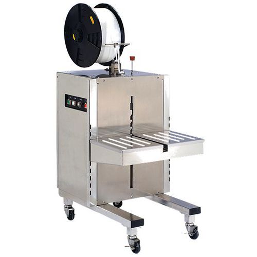 Cercleuse semi-automatique inox verticale Cercleuse semi-automatique inox verticale
