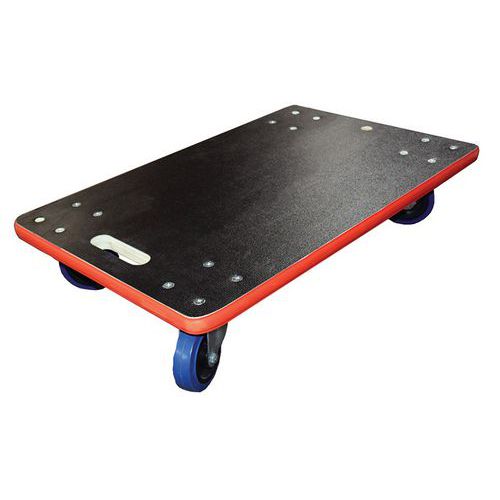 Plateau 450 Kg Epaisseur 27 Mm Caoutchouc 600x300 Mm