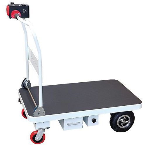 Chariot électrique à dossier repliable - Capacité 300 kg Chariot électrique à dossier repliable - Capacité 300 kg