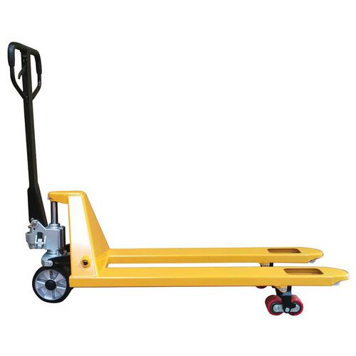 Transpalette Premium Manuel 2500 Kg Jaune + Ã‰tiquette