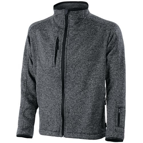 Veste De Travail Polaire Calidus Noir Chiné M - Homme