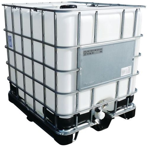 Kit Vidange Cuve IBC avec raccord droit 2 S60X6 + 3 m tuyau + Pistolet  Blanc (