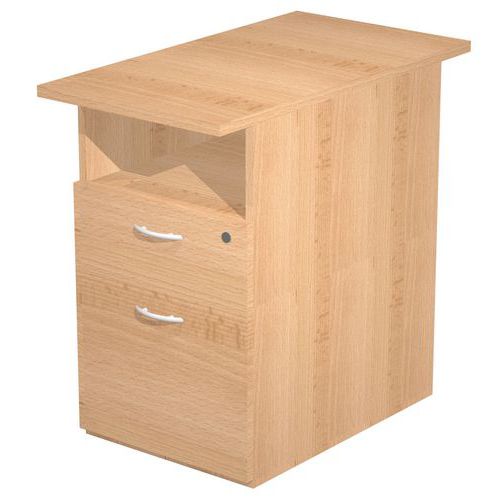 Solo-caisson Haut.bureau Hetre P80