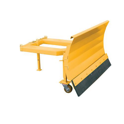 Goubard - Lame Chasse-Neige Caoutchouc - Largeur 2000mm - Robuste et Durable