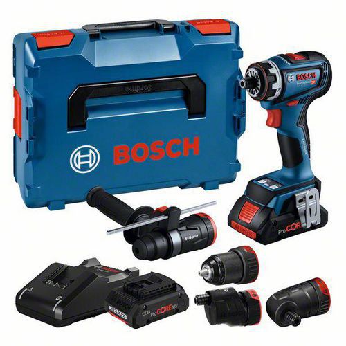 Bosch 1 Perceuse Visseuse Gsr 18v-90 Fc + 2 Batteries + Chargeur