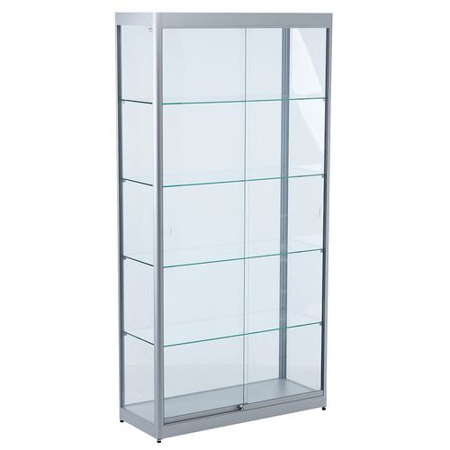 Vitrine D'exposition 1000x400x2000mm - Aluminium