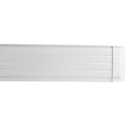 Plinthe Murale 84mmx14mm L.6000mm Blanc