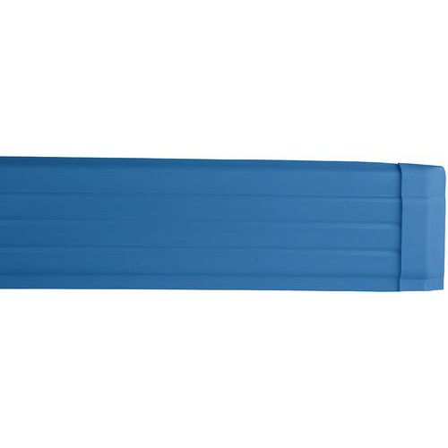 Plinthe Murale 84mmx14mm L.6000mm Bleu Clair