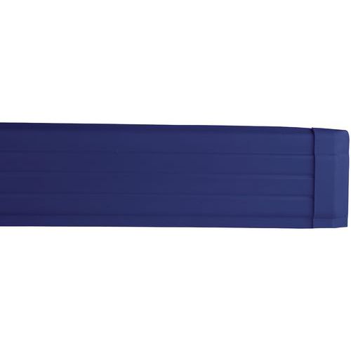 Plinthe Murale 84mmx14mm L.6000mm Bleu Foncé