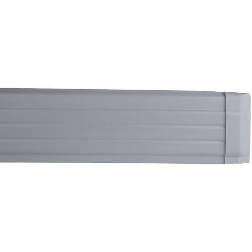 Plinthe Murale 84mmx14mm L.6000mm Gris