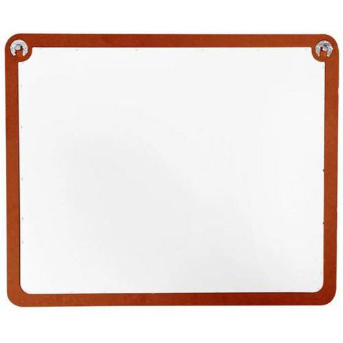 Miroir Incassable Orange - 85 X 60 Cm - Kaptorama