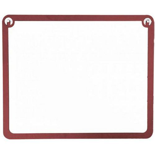 Miroir Incassable Rouge - 85 X 60 Cm - Kaptorama