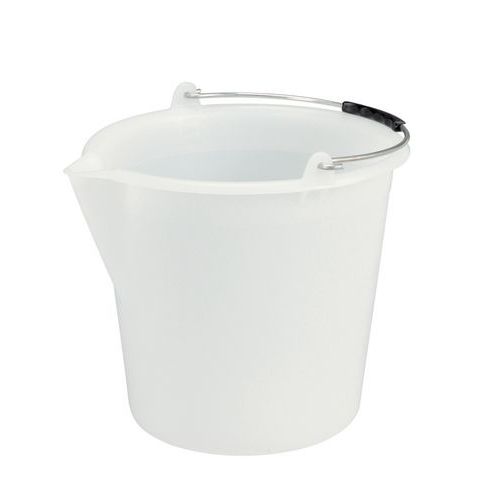Seau Industriel Peld 15l Blanc