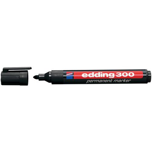 Marqueur Edding 300 Noir Encrcol.:noir