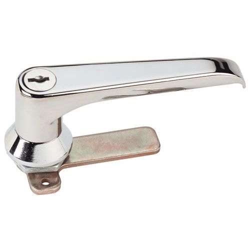 Eurolocks - Poignée en L Combinaison 1242E - Corps 11mm - Éco-responsable et Recyclable