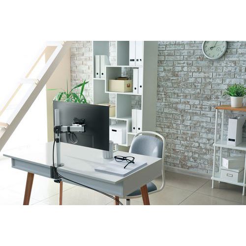 Durable 1 Support De Moniteur Select Pour Ã‰crans Fixation Sur Table