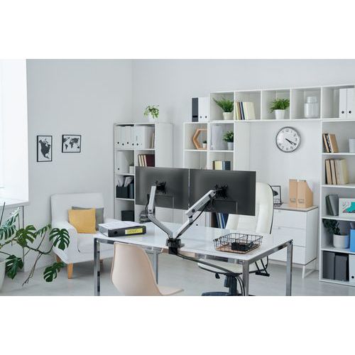 Durable 1 Support De Moniteur Select Plus Bras Ã‰cran Fixation Table