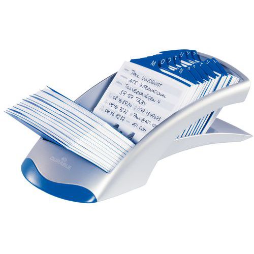 Durable 1 Fichier Linéaire Design VisifixÂ® Desk Pour Cartes De Visite