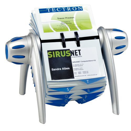 Durable 1 Fichier Rotatif Design VisifixÂ® Flip Pour Cartes De Visite