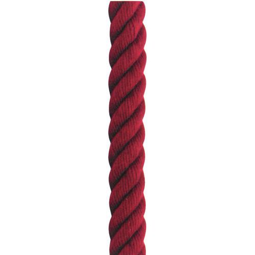 Beltrac - Corde pour poteau Museum - Rouge 38 mm - Polypropylène - Mètre linéaire - Éco-responsable