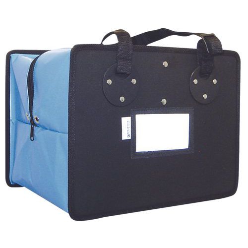 Sac Liaison Postale Noir/bleu L40xh30xp30 Cm