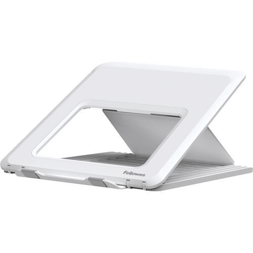 Fellowes - Support PC Breyta Blanc - Ergonomique et Recyclable - Charge 4kg - Idéal Télétravail
