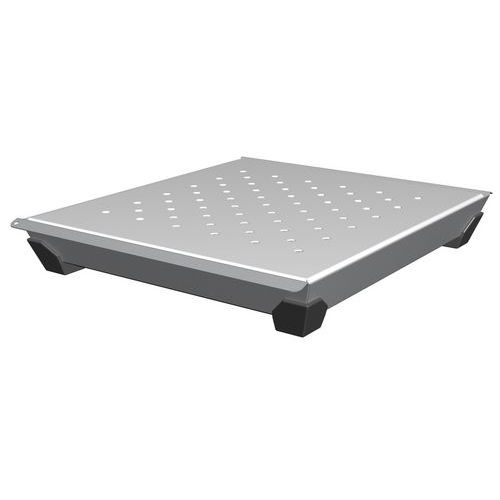 Bac De Rétention Labo En Inox Avec Caillebotis - 10 Litres