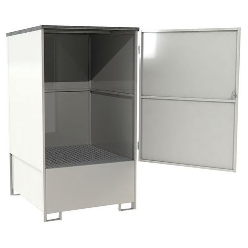 Box De Rétention Métallique 1 Grv - 1000l - Manutan