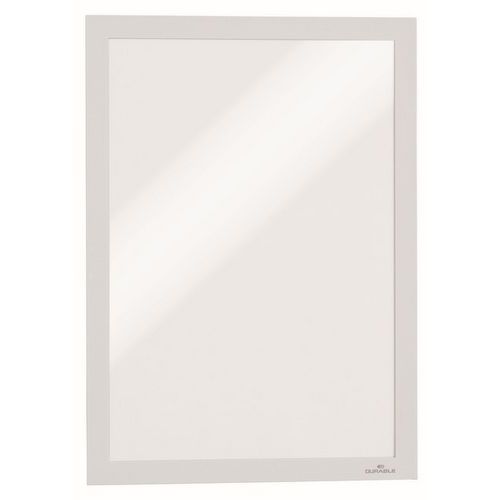 Durable 2 Pochette Adhésive Duraframe A4 - Lot De 2 - Durable