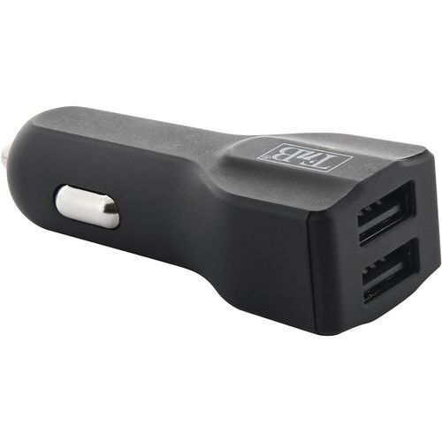 Chargeur Allume-cigares 2 Ports Usb-a 15w