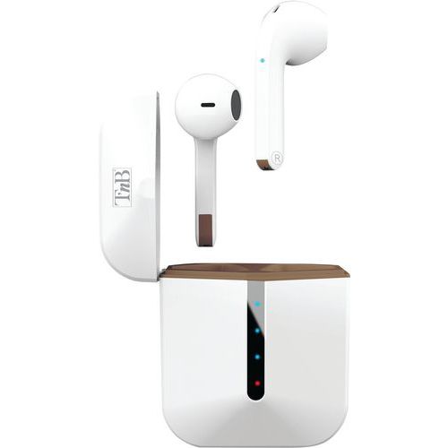 Ã‰couteurs Tws Zip Avec Boîtier De Charge - Blanc