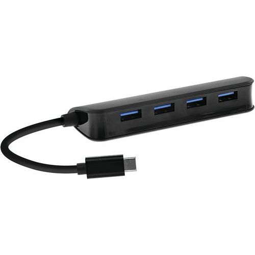 Hub Usb Type-c Vers 4 Ports Usb-a 3.0