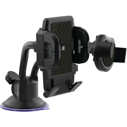 Support Smartphone Double Bras Mâchoire à Ventouse