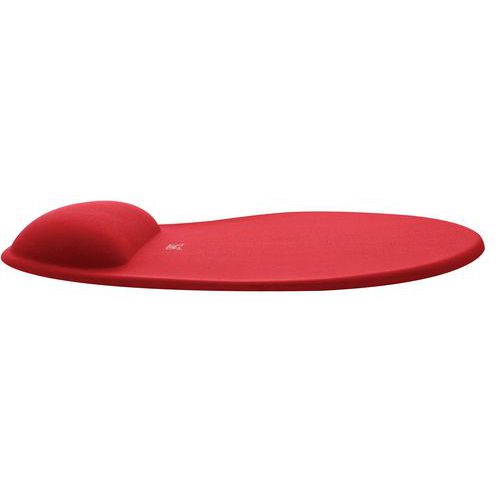 Tapis De Souris Ergonomique Avec Repose-poignet - Rouge