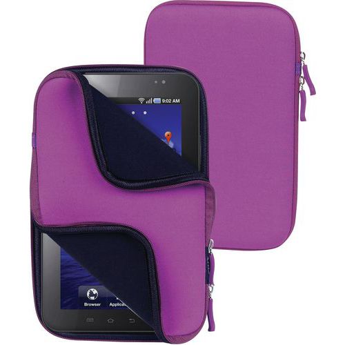 TNB - Housse pour tablette 7 pouces Sleeve Slim Colors - Violet - Néoprène - Protection Slim