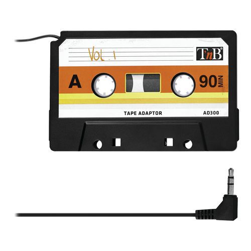 Adaptateur jack 3.5 mm pour lecteur cassette - TNB Adaptateur jack 3.5 mm pour lecteur cassette - TNB