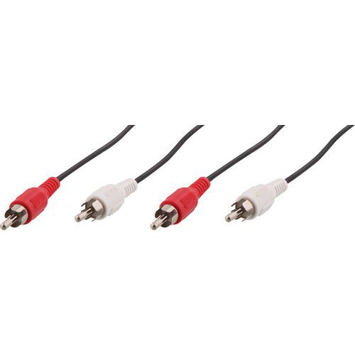 Câble 2 Rca Mâle Vers 2 Rca Mâle